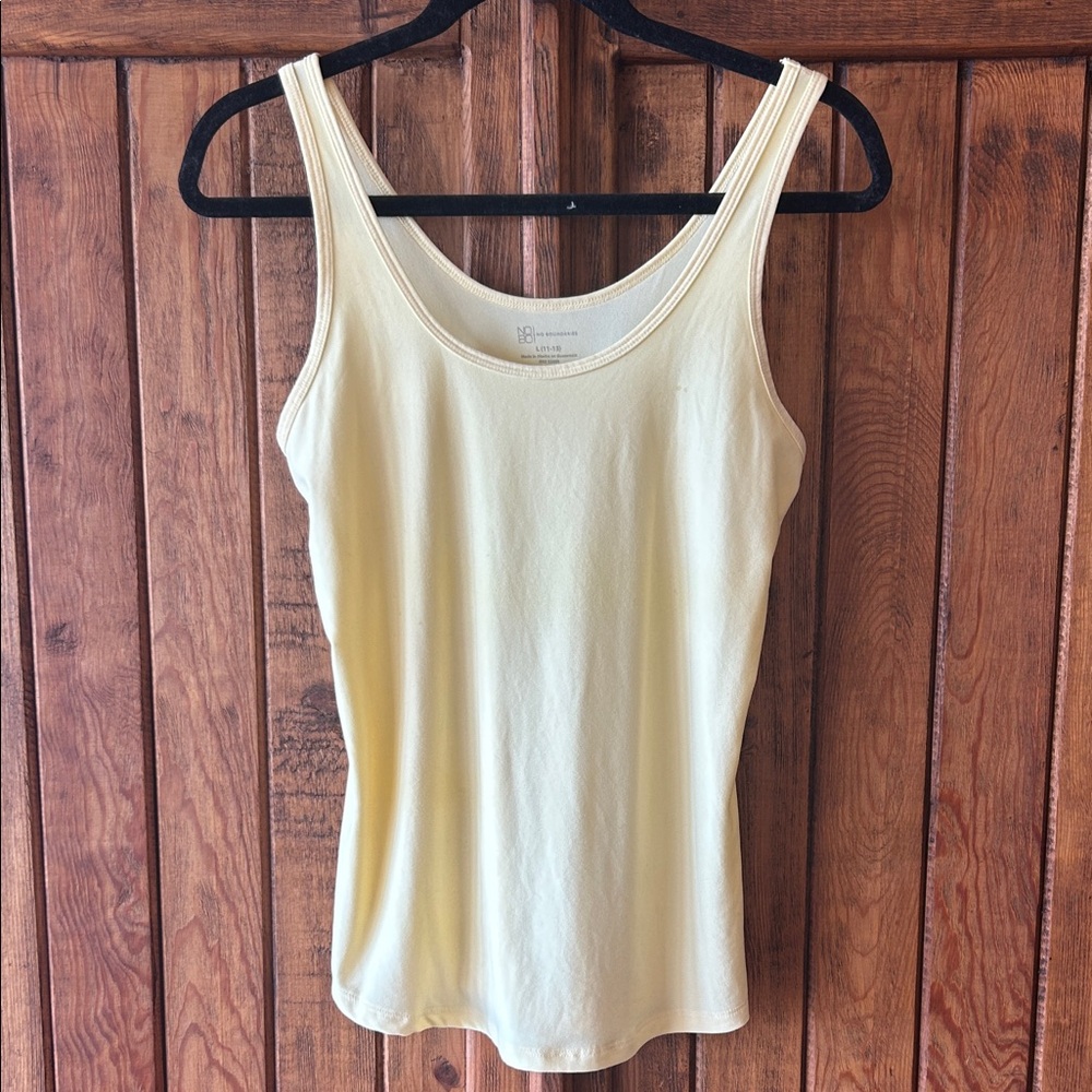 Women's Yellow Tank Top